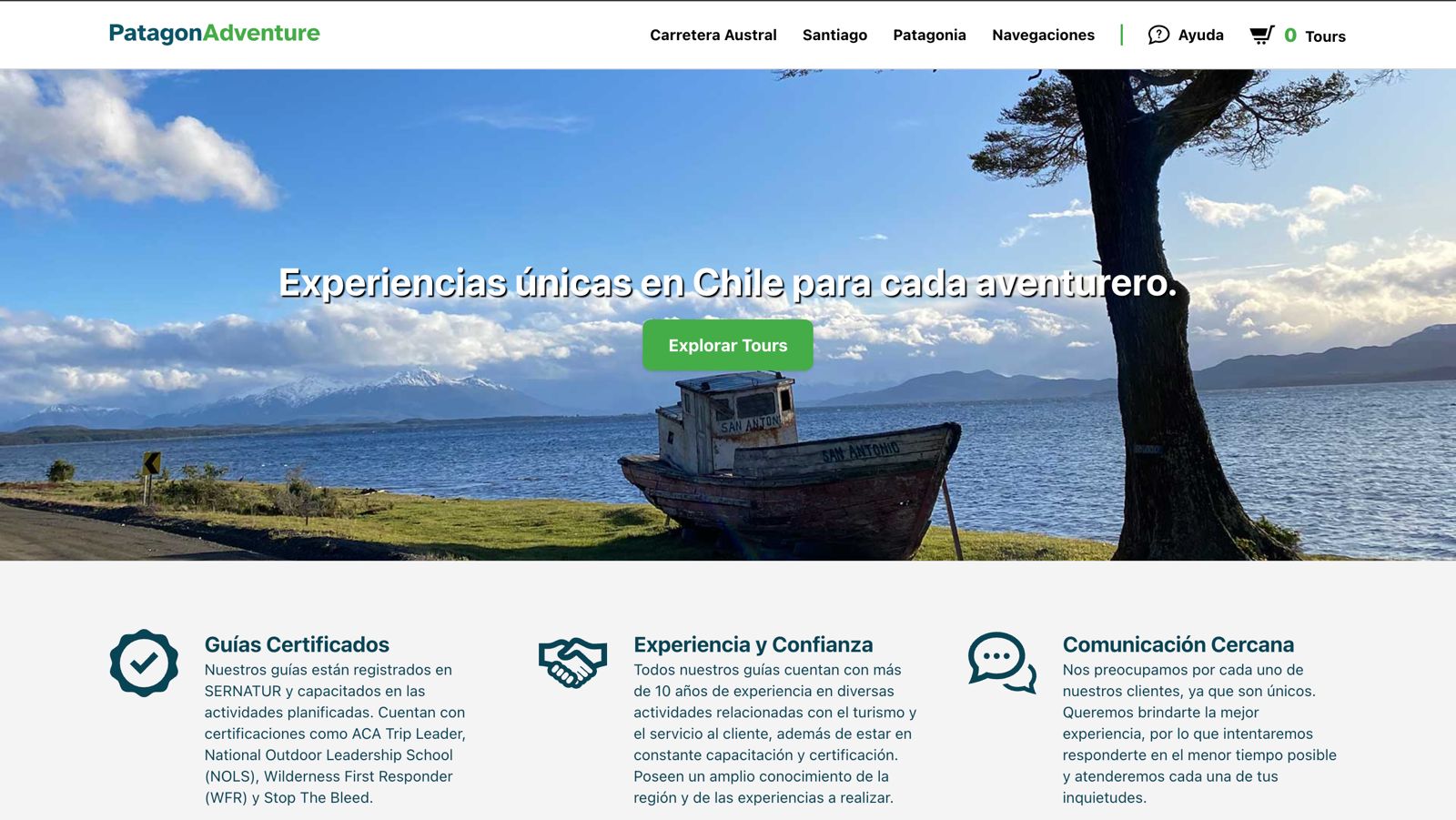 portafolio patagon adventure
